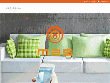 Tablet Screenshot of masitalia.com